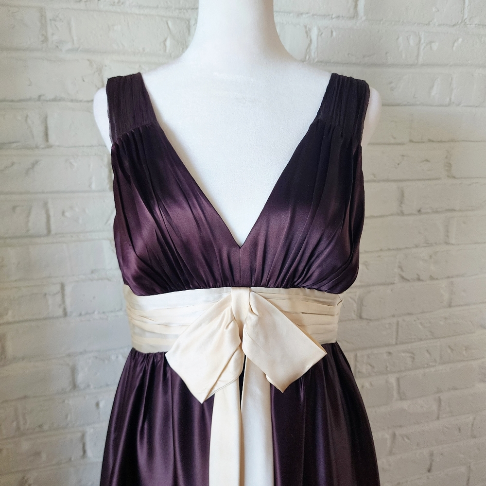 Vintage Rory Gilmore Y2K 100% Silk Shelli Segal Dress, Party - Picture 11 of 13